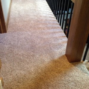 Carpet installation by Heritage Carpet and Flooring