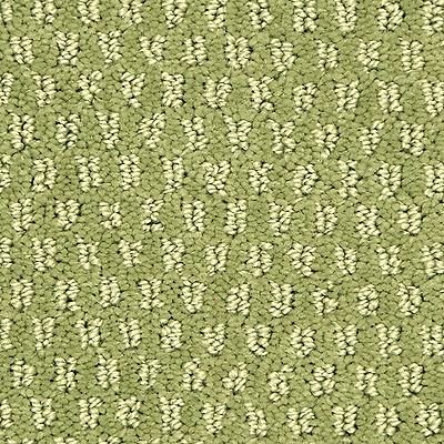 Mohawk green carpet