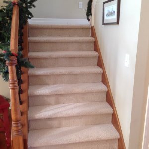 Carpet installation by Heritage Carpet and Flooring